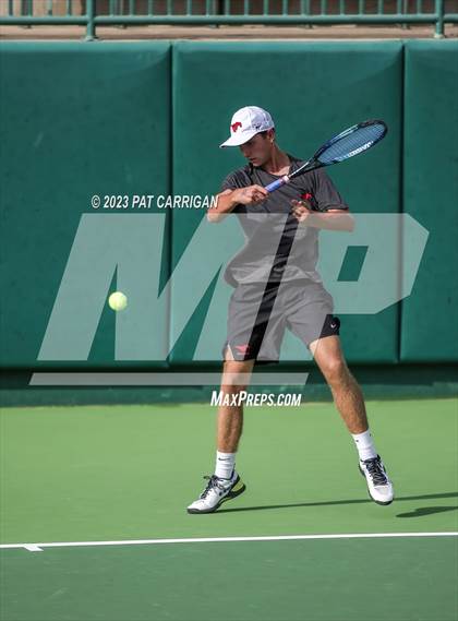 Thumbnail 2 in Round Rock Westwood vs Houston Memorial (UIL 6A Team Tennis Final) photogallery.