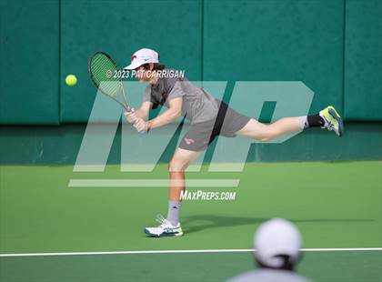 Thumbnail 3 in Round Rock Westwood vs Houston Memorial (UIL 6A Team Tennis Final) photogallery.