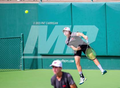 Thumbnail 1 in Round Rock Westwood vs Houston Memorial (UIL 6A Team Tennis Final) photogallery.