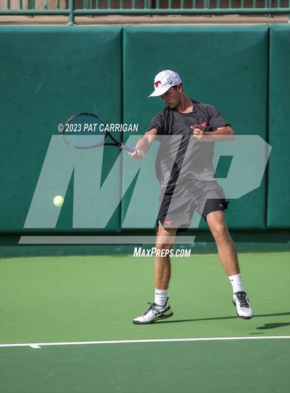 Thumbnail 1 in Round Rock Westwood vs Houston Memorial (UIL 6A Team Tennis Final) photogallery.