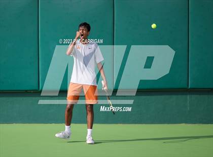 Thumbnail 3 in Round Rock Westwood vs Houston Memorial (UIL 6A Team Tennis Final) photogallery.