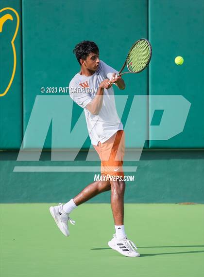 Thumbnail 1 in Round Rock Westwood vs Houston Memorial (UIL 6A Team Tennis Final) photogallery.