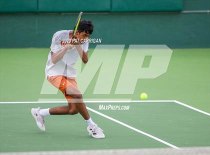 Thumbnail 1 in Round Rock Westwood vs Houston Memorial (UIL 6A Team Tennis Final) photogallery.