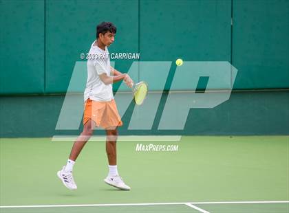 Thumbnail 3 in Round Rock Westwood vs Houston Memorial (UIL 6A Team Tennis Final) photogallery.
