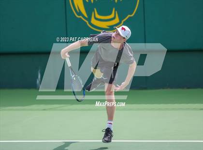 Thumbnail 2 in Round Rock Westwood vs Houston Memorial (UIL 6A Team Tennis Final) photogallery.