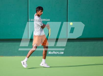 Thumbnail 2 in Round Rock Westwood vs Houston Memorial (UIL 6A Team Tennis Final) photogallery.