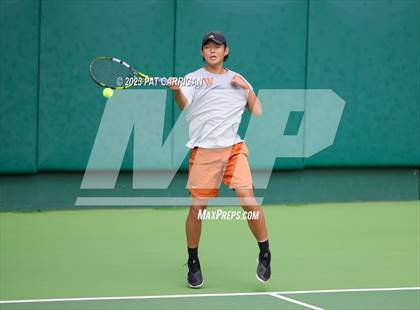Thumbnail 3 in Round Rock Westwood vs Houston Memorial (UIL 6A Team Tennis Final) photogallery.