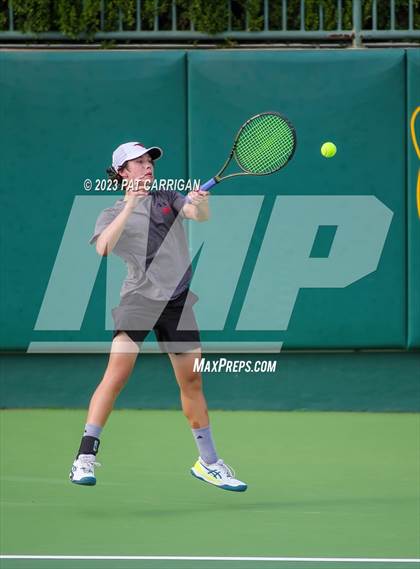 Thumbnail 3 in Round Rock Westwood vs Houston Memorial (UIL 6A Team Tennis Final) photogallery.