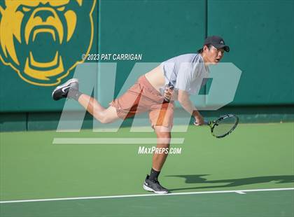 Thumbnail 1 in Round Rock Westwood vs Houston Memorial (UIL 6A Team Tennis Final) photogallery.