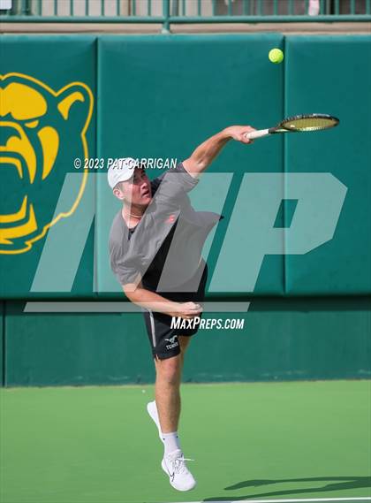 Thumbnail 1 in Round Rock Westwood vs Houston Memorial (UIL 6A Team Tennis Final) photogallery.