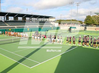 Thumbnail 3 in Round Rock Westwood vs Houston Memorial (UIL 6A Team Tennis Final) photogallery.