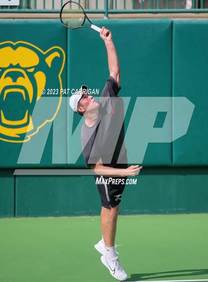 Thumbnail 3 in Round Rock Westwood vs Houston Memorial (UIL 6A Team Tennis Final) photogallery.