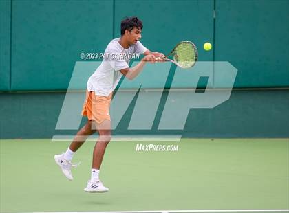 Thumbnail 1 in Round Rock Westwood vs Houston Memorial (UIL 6A Team Tennis Final) photogallery.