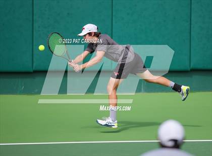 Thumbnail 2 in Round Rock Westwood vs Houston Memorial (UIL 6A Team Tennis Final) photogallery.