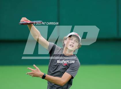 Thumbnail 3 in Round Rock Westwood vs Houston Memorial (UIL 6A Team Tennis Final) photogallery.