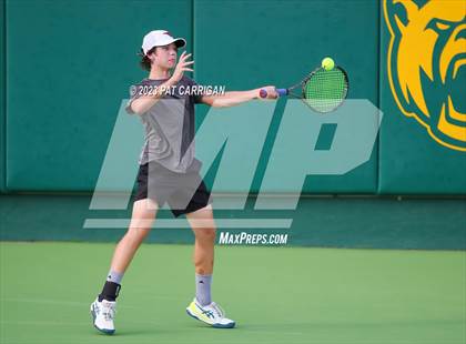 Thumbnail 2 in Round Rock Westwood vs Houston Memorial (UIL 6A Team Tennis Final) photogallery.