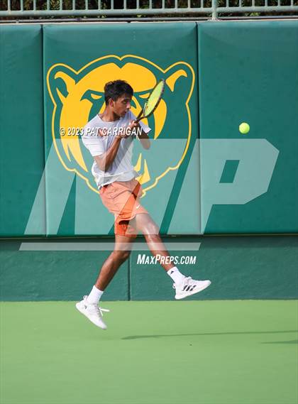 Thumbnail 1 in Round Rock Westwood vs Houston Memorial (UIL 6A Team Tennis Final) photogallery.
