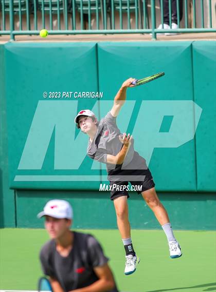 Thumbnail 3 in Round Rock Westwood vs Houston Memorial (UIL 6A Team Tennis Final) photogallery.