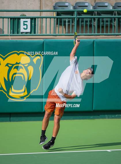 Thumbnail 1 in Round Rock Westwood vs Houston Memorial (UIL 6A Team Tennis Final) photogallery.