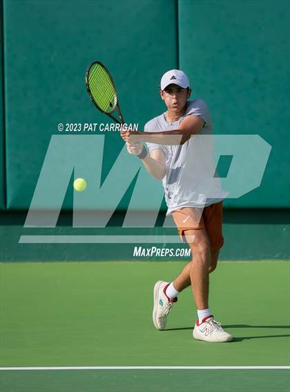 Thumbnail 2 in Round Rock Westwood vs Houston Memorial (UIL 6A Team Tennis Final) photogallery.