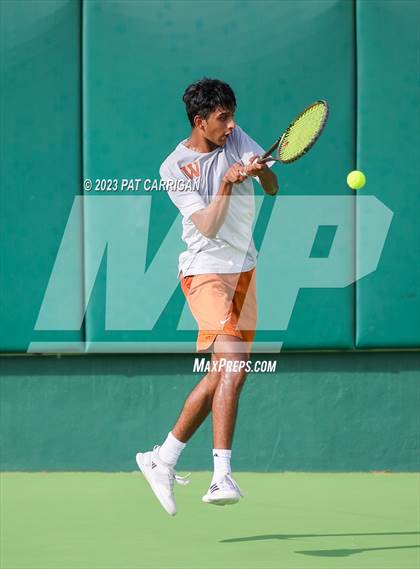 Thumbnail 1 in Round Rock Westwood vs Houston Memorial (UIL 6A Team Tennis Final) photogallery.