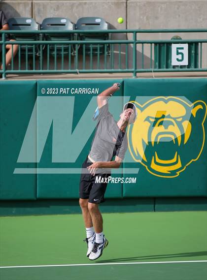 Thumbnail 2 in Round Rock Westwood vs Houston Memorial (UIL 6A Team Tennis Final) photogallery.