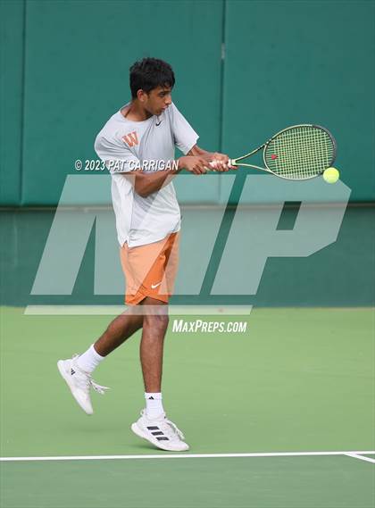 Thumbnail 1 in Round Rock Westwood vs Houston Memorial (UIL 6A Team Tennis Final) photogallery.