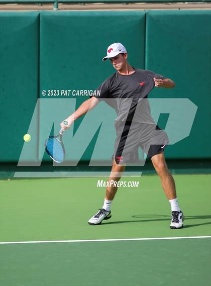 Thumbnail 1 in Round Rock Westwood vs Houston Memorial (UIL 6A Team Tennis Final) photogallery.