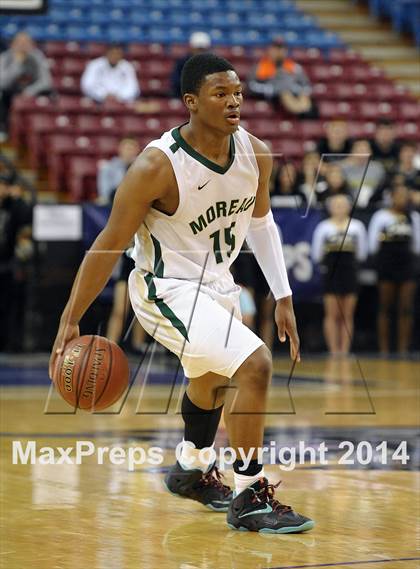 Thumbnail 3 in Bishop Montgomery vs. Moreau Catholic (CIF State D4 Final) photogallery.