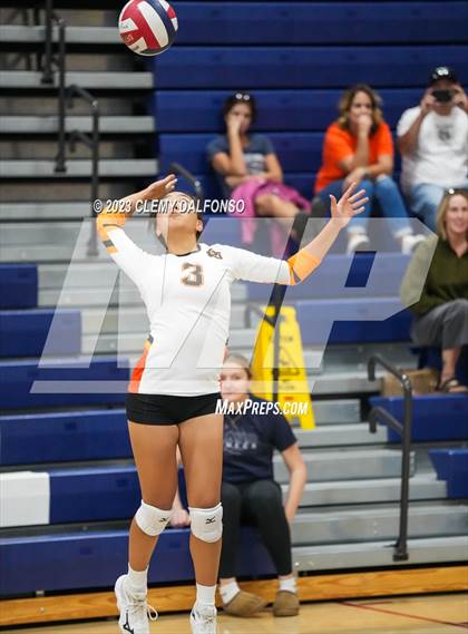Thumbnail 3 in Grand Junction vs D'Evelyn ( Dakota Ridge Varsity Tournament) photogallery.
