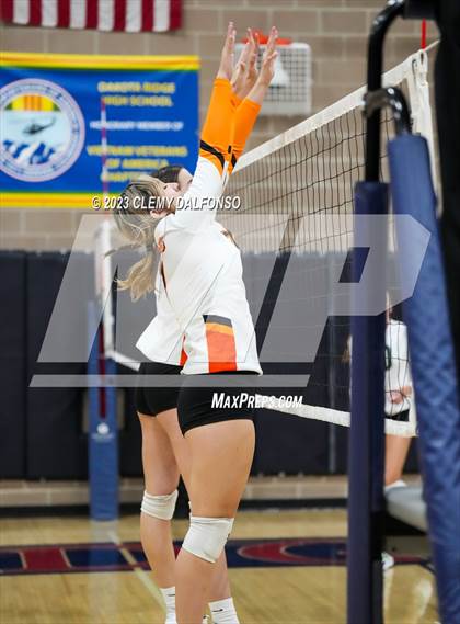 Thumbnail 3 in Grand Junction vs D'Evelyn ( Dakota Ridge Varsity Tournament) photogallery.