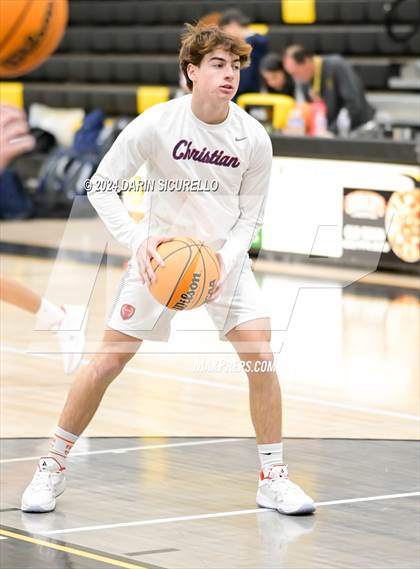 Thumbnail 2 in New Trier vs Scottsdale Christian Academy (Saguaro Holiday Classic) photogallery.