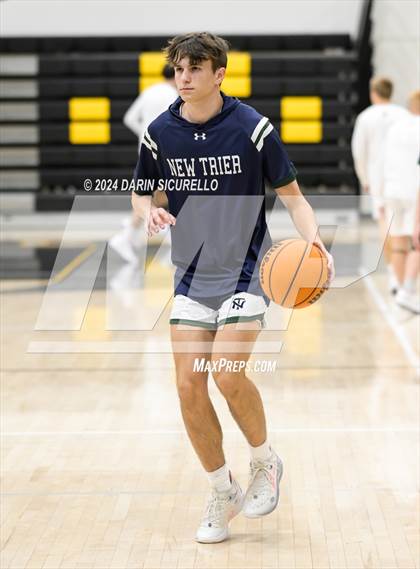 Thumbnail 3 in New Trier vs Scottsdale Christian Academy (Saguaro Holiday Classic) photogallery.