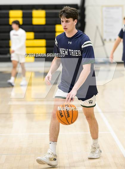 Thumbnail 2 in New Trier vs Scottsdale Christian Academy (Saguaro Holiday Classic) photogallery.