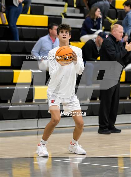Thumbnail 3 in New Trier vs Scottsdale Christian Academy (Saguaro Holiday Classic) photogallery.