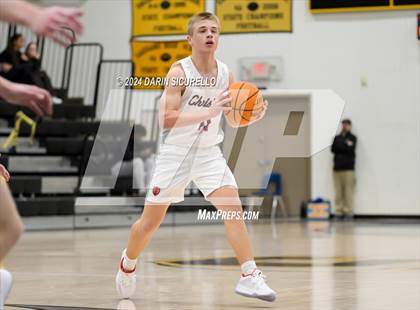 Thumbnail 1 in New Trier vs Scottsdale Christian Academy (Saguaro Holiday Classic) photogallery.