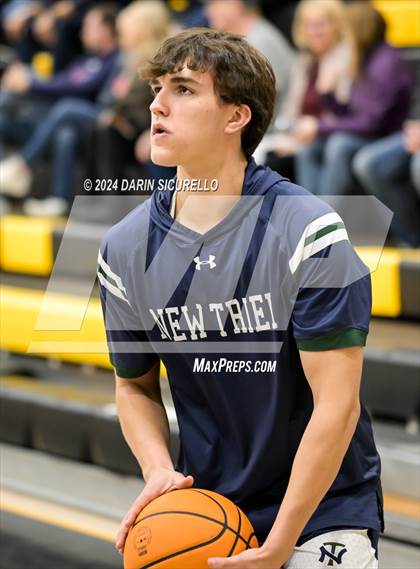 Thumbnail 3 in New Trier vs Scottsdale Christian Academy (Saguaro Holiday Classic) photogallery.