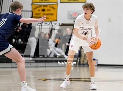 Thumbnail 2 in New Trier vs Scottsdale Christian Academy (Saguaro Holiday Classic) photogallery.