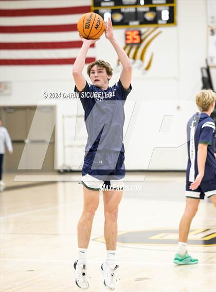 Thumbnail 1 in New Trier vs Scottsdale Christian Academy (Saguaro Holiday Classic) photogallery.
