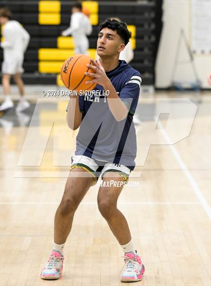 Thumbnail 2 in New Trier vs Scottsdale Christian Academy (Saguaro Holiday Classic) photogallery.