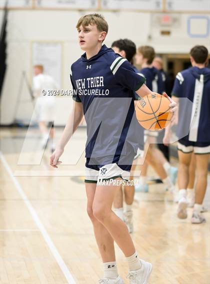 Thumbnail 3 in New Trier vs Scottsdale Christian Academy (Saguaro Holiday Classic) photogallery.
