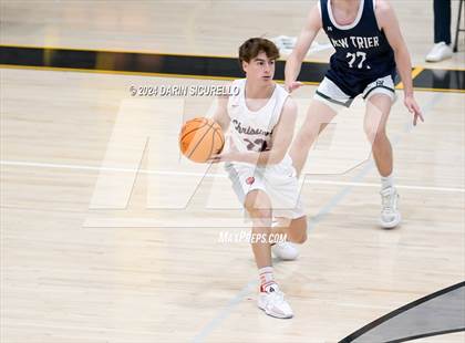 Thumbnail 2 in New Trier vs Scottsdale Christian Academy (Saguaro Holiday Classic) photogallery.
