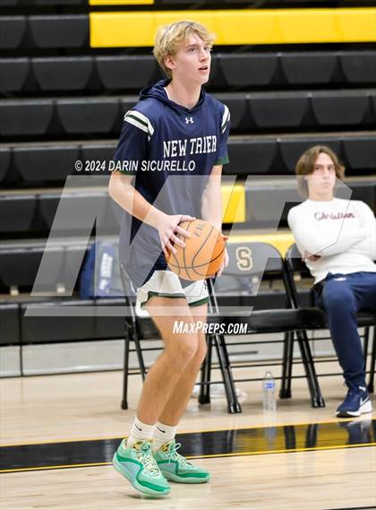 Thumbnail 1 in New Trier vs Scottsdale Christian Academy (Saguaro Holiday Classic) photogallery.