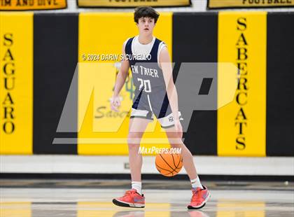 Thumbnail 3 in New Trier vs Scottsdale Christian Academy (Saguaro Holiday Classic) photogallery.