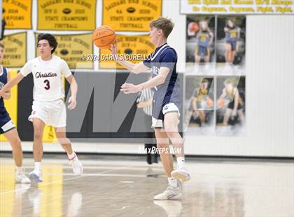 Thumbnail 3 in New Trier vs Scottsdale Christian Academy (Saguaro Holiday Classic) photogallery.