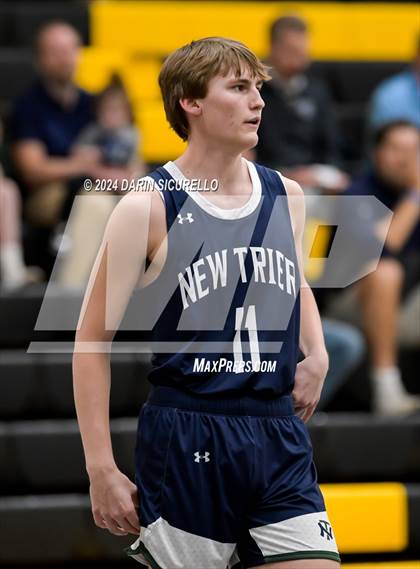 Thumbnail 2 in New Trier vs Scottsdale Christian Academy (Saguaro Holiday Classic) photogallery.