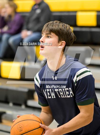 Thumbnail 2 in New Trier vs Scottsdale Christian Academy (Saguaro Holiday Classic) photogallery.