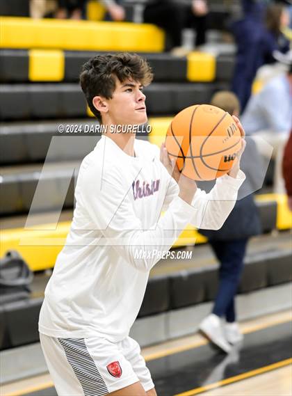 Thumbnail 2 in New Trier vs Scottsdale Christian Academy (Saguaro Holiday Classic) photogallery.