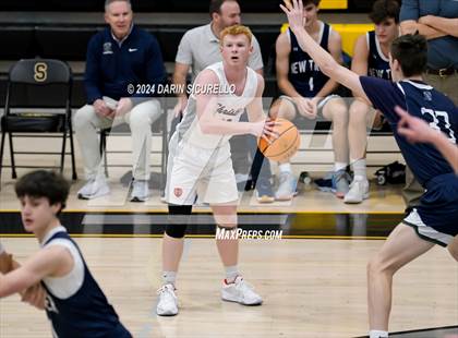 Thumbnail 1 in New Trier vs Scottsdale Christian Academy (Saguaro Holiday Classic) photogallery.