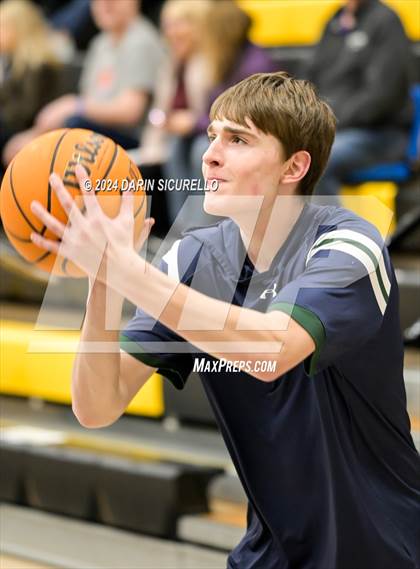 Thumbnail 2 in New Trier vs Scottsdale Christian Academy (Saguaro Holiday Classic) photogallery.